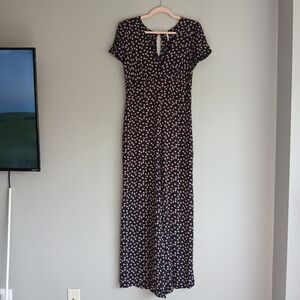 NWOT Free People Rose Bud V Neck Jumpsuit